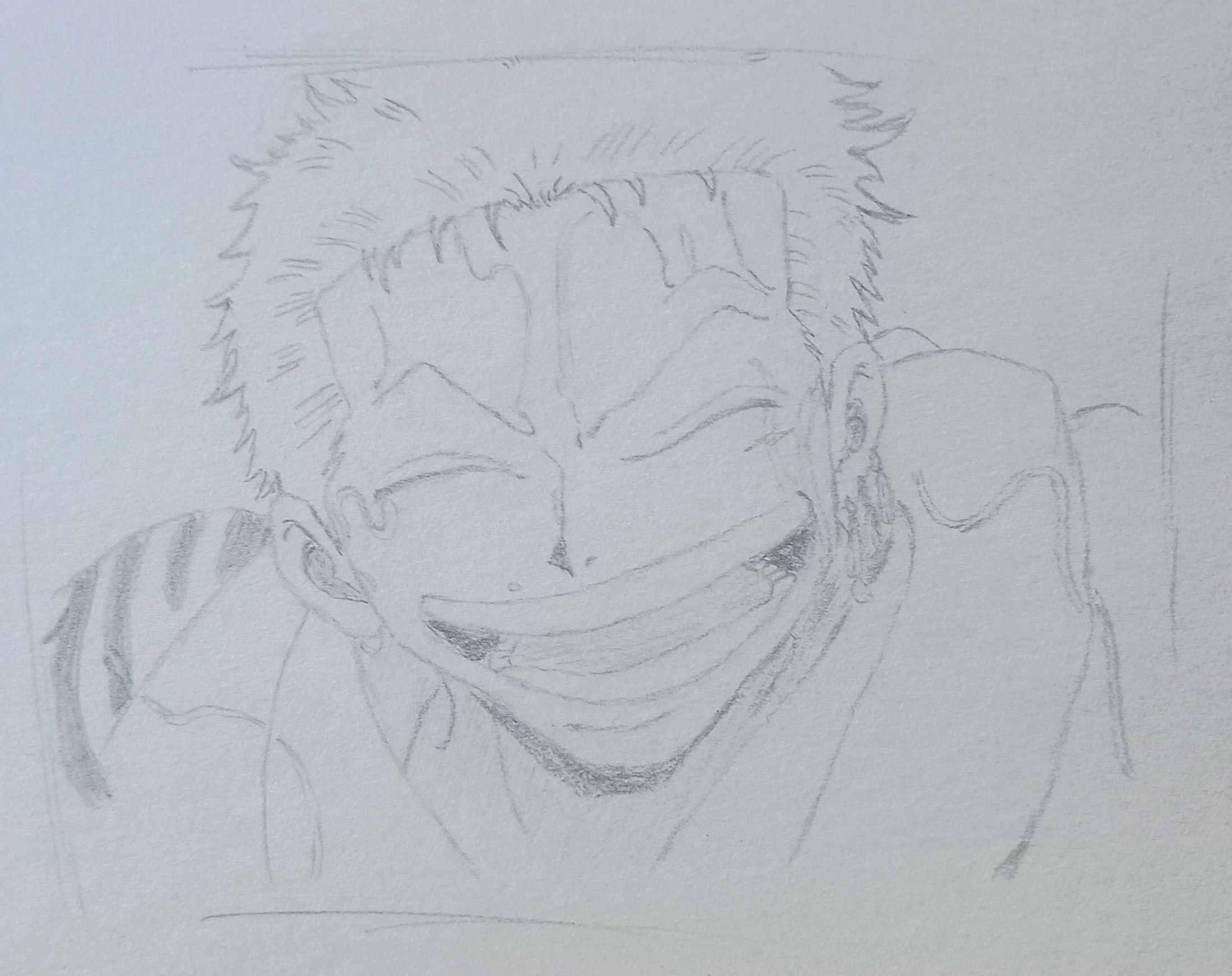 Zoro Laughing-Pencil