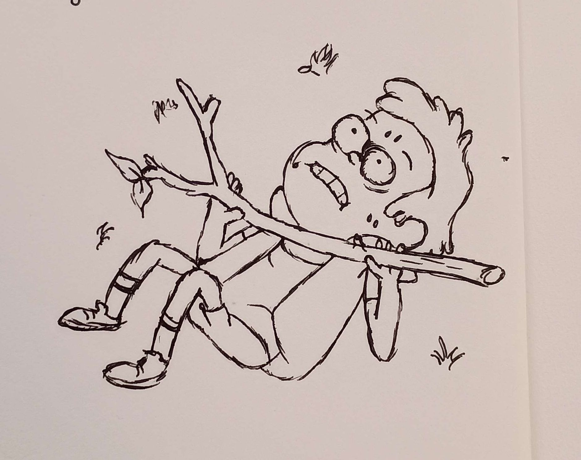 Dipper lifting-Pen